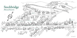 Stockbridge Main Street map.