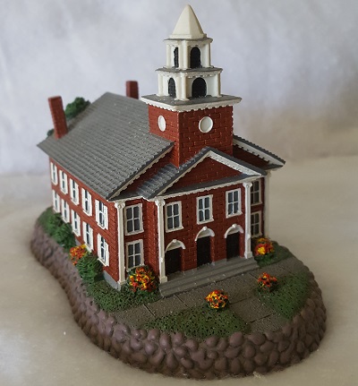 The Church on the Green - miniture